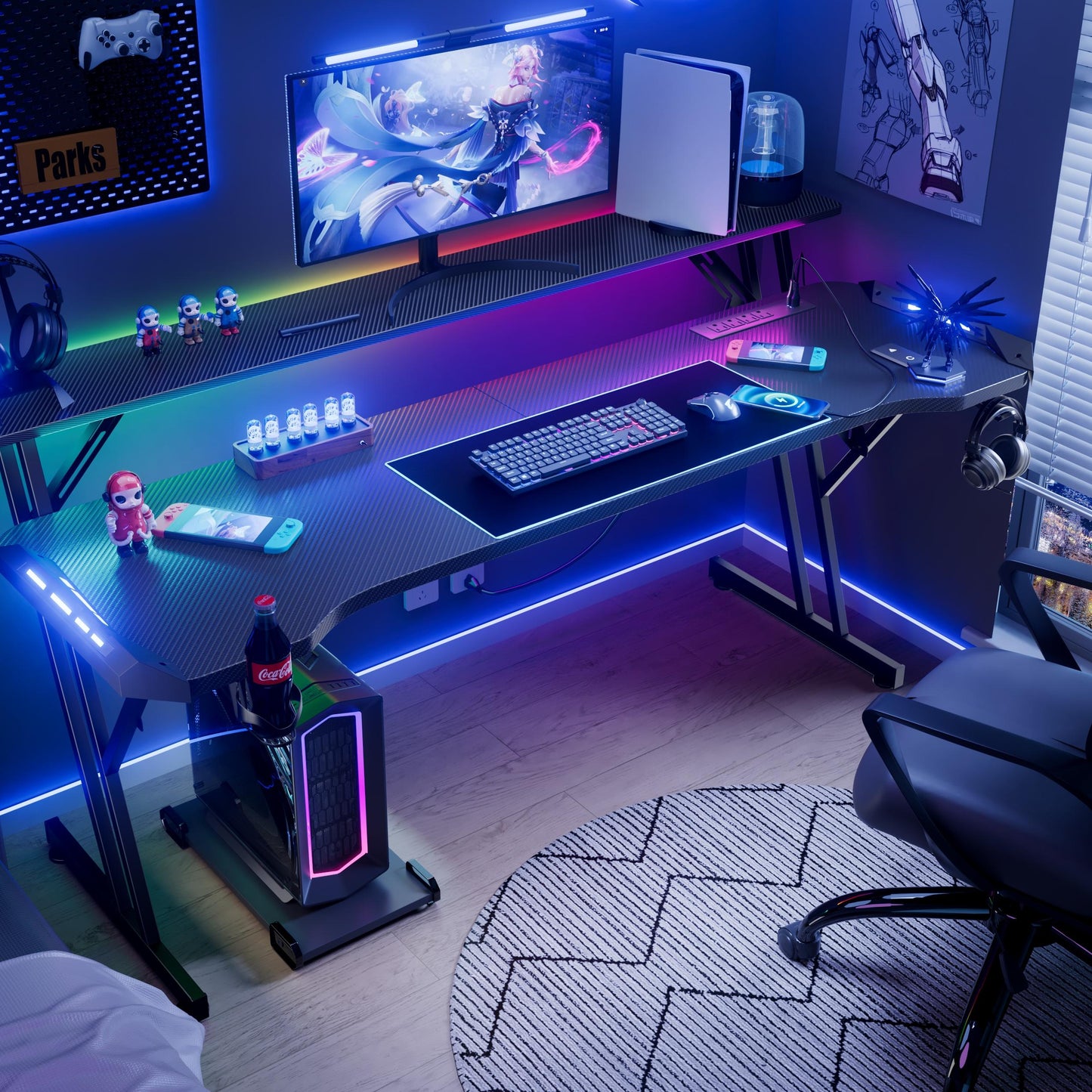 Bureau Gaming, 2 étages