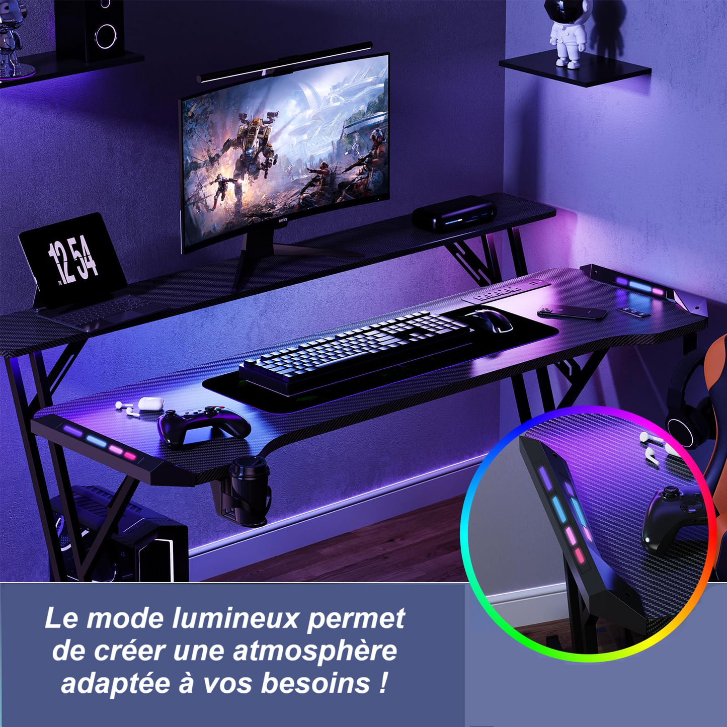 Bureau Gaming, 2 étages
